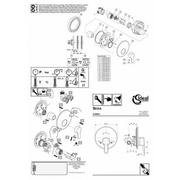 Смеситель для душа Ideal Standard Sesia A6944AA