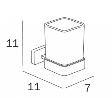 Стакан Inda Lea A18100DR21