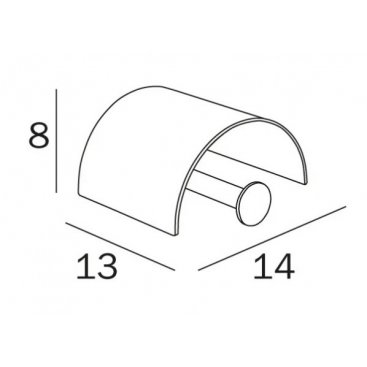 Держатель для бумаги Inda One A24260NE