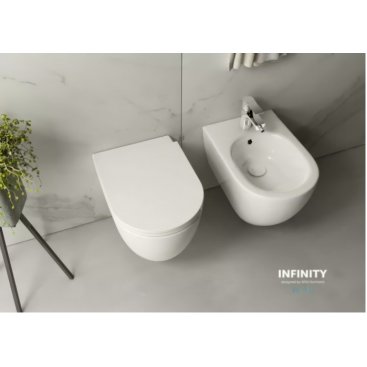 Биде подвесное Isvea Infinity 10NF41001SV