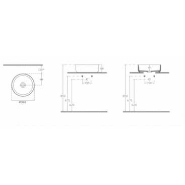 Раковина Isvea Infinity 10NF65042SV