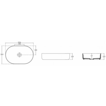 Раковина Isvea Infinity Terrazzo 10NF65055SV-2L-TRZ