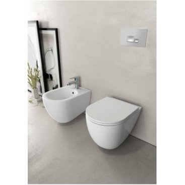 Крышка-сиденье Isvea Infinity 40KF0200I-S с микролифт