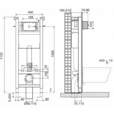 Комплект Jacob Delafon Elite E21755RU-00