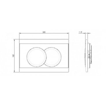 Комплект Jacob Delafon Aleo E21731RU-CP