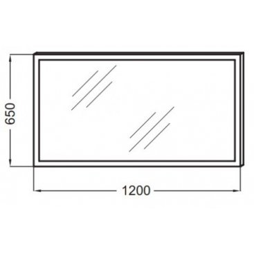 Зеркало Jacob Delafon Escale 120 EB1444-NF