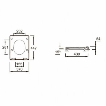 Крышка-сиденье для унитаза Jacob Delafon Grands Boulevards E23433-00-WMT микролифт