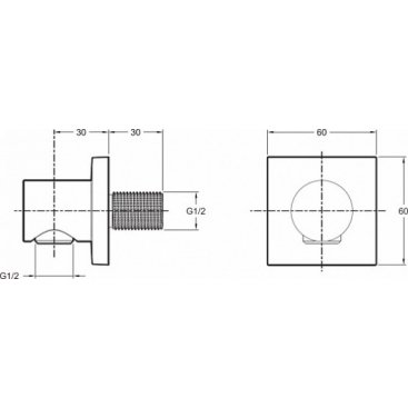 Душевая система Jacob Delafon Modulo E30757-CP