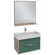 Мебель для ванной Jacob Delafon Vivienne 80 серый дуб/эвкалипт матовый лак