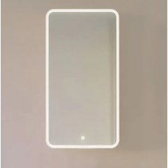 Зеркало-шкаф Jorno Pastel 46 белый жемчуг