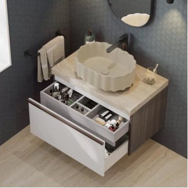 Раковина Kerama Marazzi Artbasin Conchiglia 50 песочная матовая