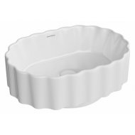 Раковина Kerama Marazzi Artbasin Conchiglia 50 белая глянцевая