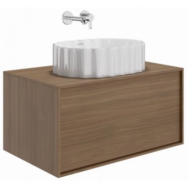 Раковина Kerama Marazzi Artbasin Conchiglia 50 белая глянцевая