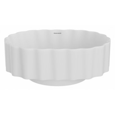 Раковина Kerama Marazzi Artbasin Conchiglia 50 белая матовая