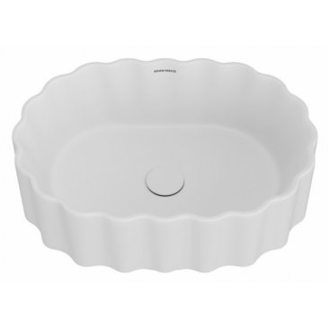 Раковина Kerama Marazzi Artbasin Conchiglia 50 белая матовая