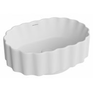 Раковина Kerama Marazzi Artbasin Conchiglia 50 белая матовая