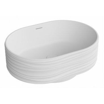 Раковина Kerama Marazzi Artbasin Sabbia 50 белая матовая