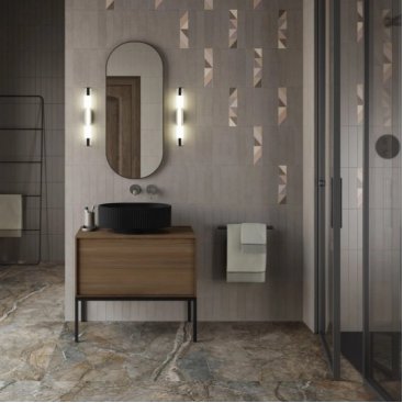 Раковина Kerama Marazzi Artbasin Vento 50 черная матовая