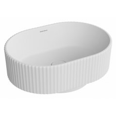 Раковина Kerama Marazzi Artbasin Vento 50 белая ма...