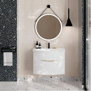 Зеркало Kerama Marazzi Cono CO.mi.P.70 черное