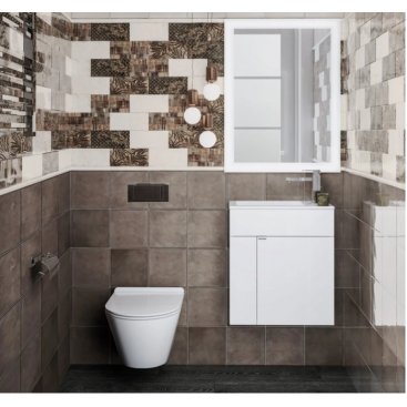 Мебель для ванной Kerama Marazzi Lato 50 белая глянцевая