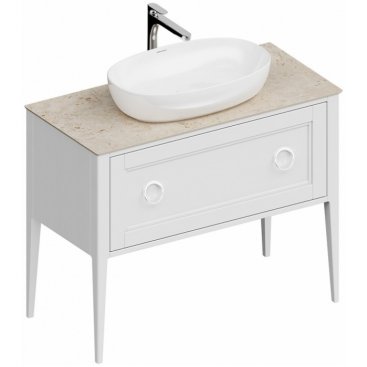 Мебель для ванной Kerama Marazzi Plaza Classic Neo 100.1+1 белая