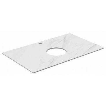Столешница Kerama Marazzi Монте Тиберио PL1.SG507120R\80 белая