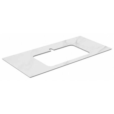 Столешница Kerama Marazzi Монте Тиберио PL2.SG507120R\100 белая