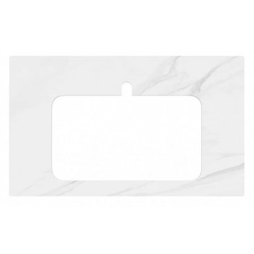 Столешница Kerama Marazzi Монте Тиберио PL2.SG507120R\80 белая