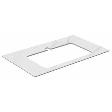 Столешница Kerama Marazzi Монте Тиберио PL2.SG507120R\80 белая
