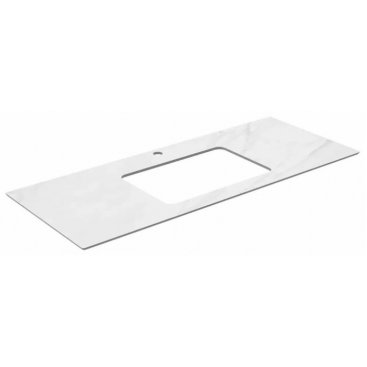 Столешница Kerama Marazzi Монте Тиберио PL3.SG507120R\120 белая