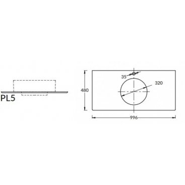 Мебель для ванной Kerama Marazzi Plaza Modern PLB.M.100.1.V белая/дуб виченца