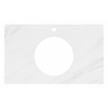 Столешница Kerama Marazzi Монте Тиберио PL5.SG507120R\80 для раковин Artbasins белая