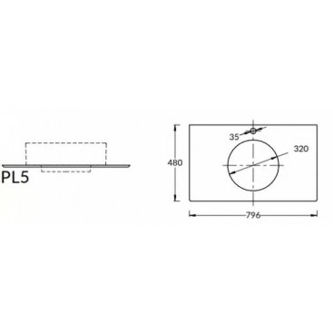 Мебель для ванной Kerama Marazzi Plaza Modern PLB.M.80.1.V белая/дуб виченца