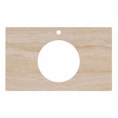 Столешница Kerama Marazzi Риальто PL5.SG560420R\80 для раковин Artbasins бежевая