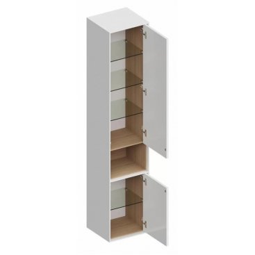 Шкаф-пенал Kerama Marazzi Plaza Modern 170 белый/дуб орегон