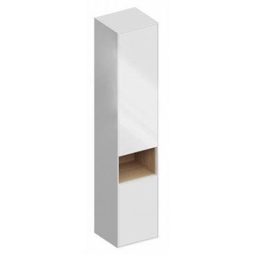 Шкаф-пенал Kerama Marazzi Plaza Modern 170 белый/дуб виченца