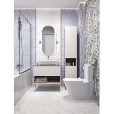Мебель для ванной Kerama Marazzi Plaza Modern PLB.M.80.1.V белая/дуб виченца