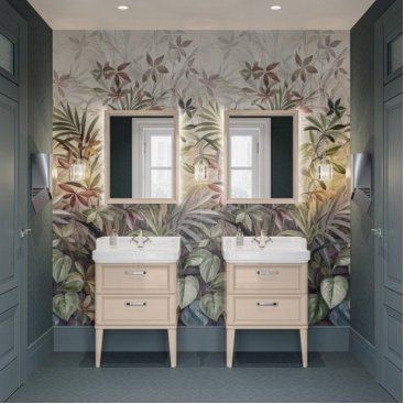 Зеркало Kerama Marazzi Pompei 60 бежевое