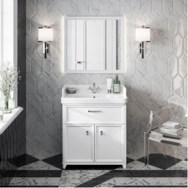 Мебель для ванной Kerama Marazzi Pompei N 80.1 белая