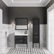 Мебель для ванной Kerama Marazzi Pompei N 80.2 черная