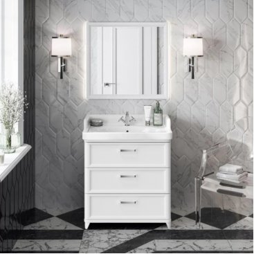 Мебель для ванной Kerama Marazzi Pompei N 80.3 белая