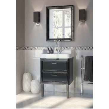 Зеркало Kerama Marazzi Pompei 60 черное