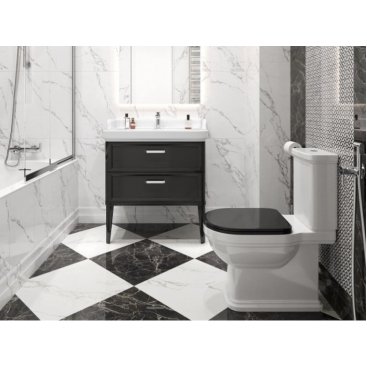 Унитаз-компакт Kerama Marazzi Pompei PO.wc.01.BLK
