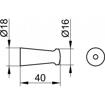 Крючок Keuco City2 02714 010000