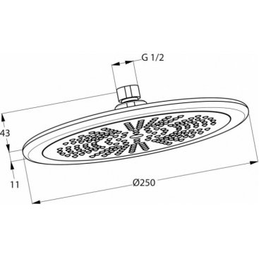 Душевая стойка Kludi Freshline 6709005-00