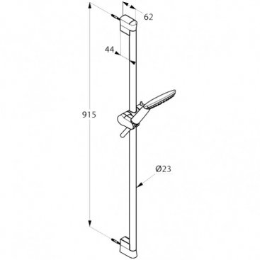 Душевой гарнитур Kludi Freshline 6784005-00