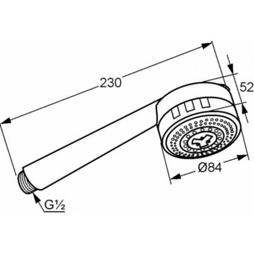 Душевая стойка Kludi Zenta 6609005-00