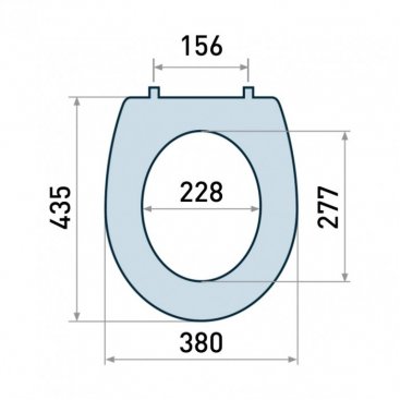 Крышка-сиденье Koller Pool Oval S C5 KPOVSC5 микролифт