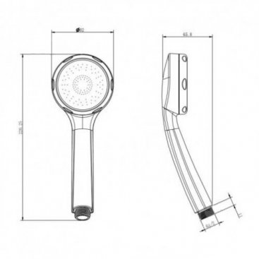 Ручной душ Koller Pool SH0533